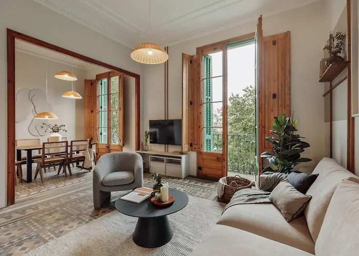 Апартаменты Kaax - 3 Bedrooms And Balcony In Eixample Барселона